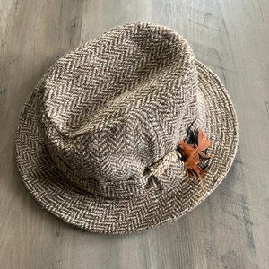 Hanna Hats of Donegal Irish Tweed Walking Hat